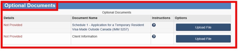 extend canada study permit optional document