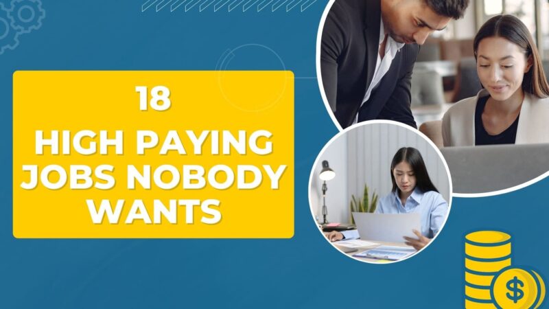 18 High Paying Jobs Nobody Wants (2023 salaries)