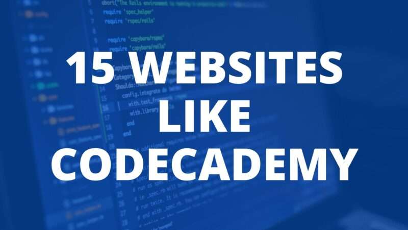 15 Websites Like Codecademy in 2024: You Must Know